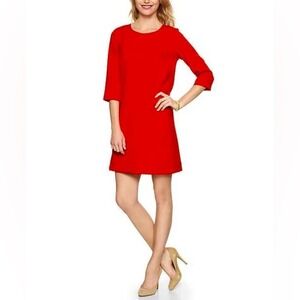 Gap Red Sheath Dress